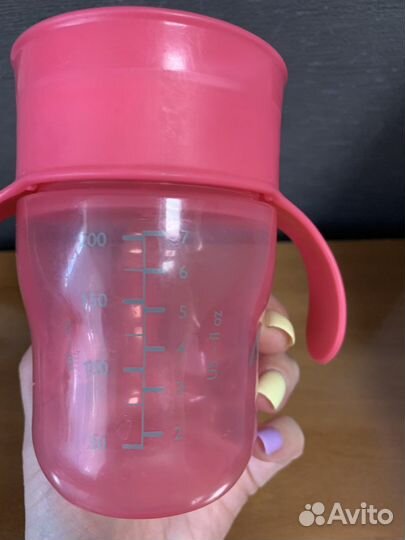 Поильник непроливайка avent