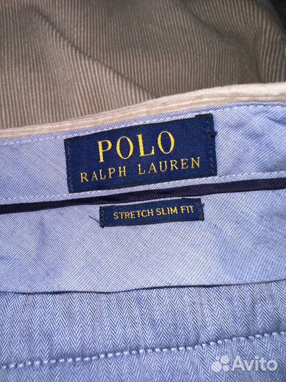 Вельветовые брюки polo ralph lauren