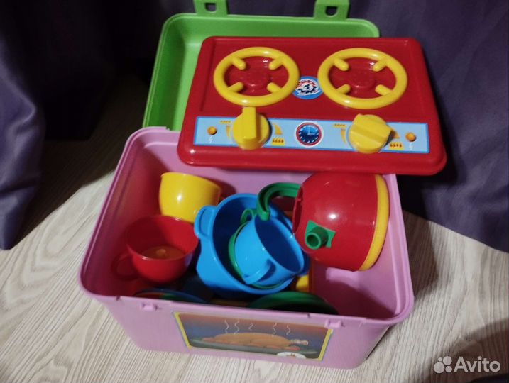 Набор посуды для детей кухня