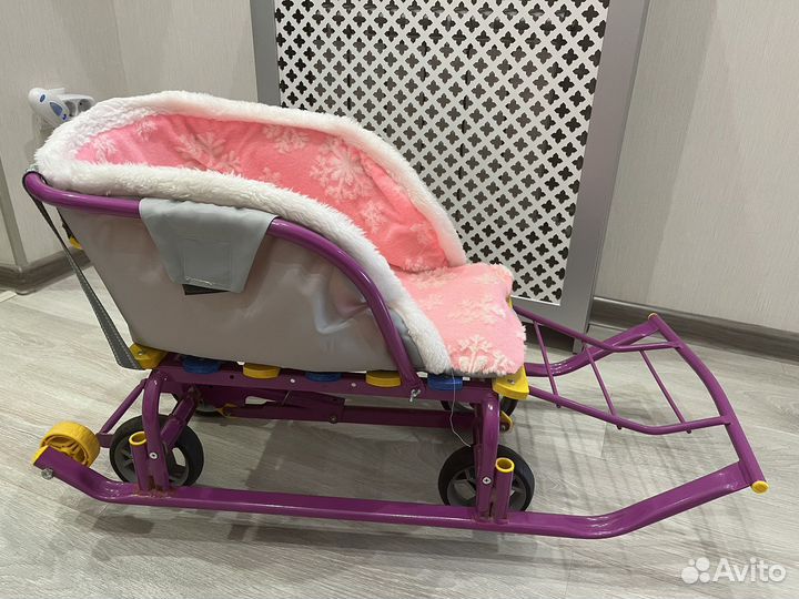 Санки на колесах