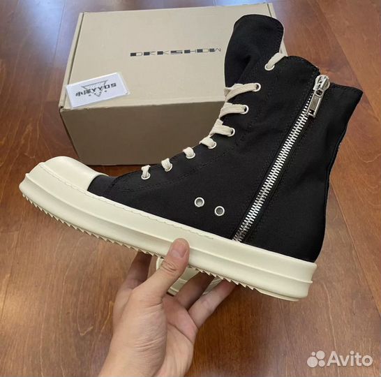 Rick owens ramones drkshdw high