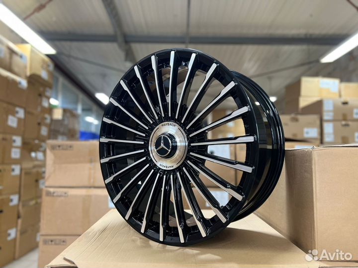 Кованые диски R21 на Mercedes S-Class в наличии