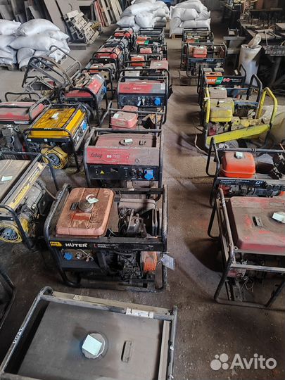 Бензогенератор бу