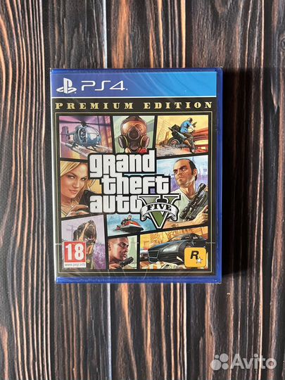 Gta 5 ps4 диск новый