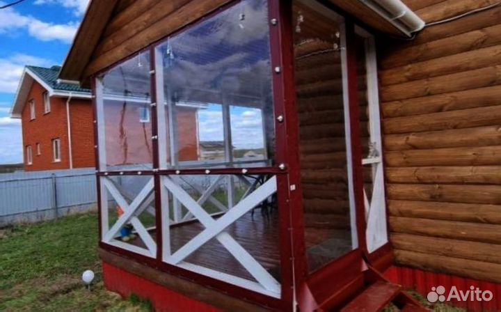 Мягкие стекла окна / разные виды креплений