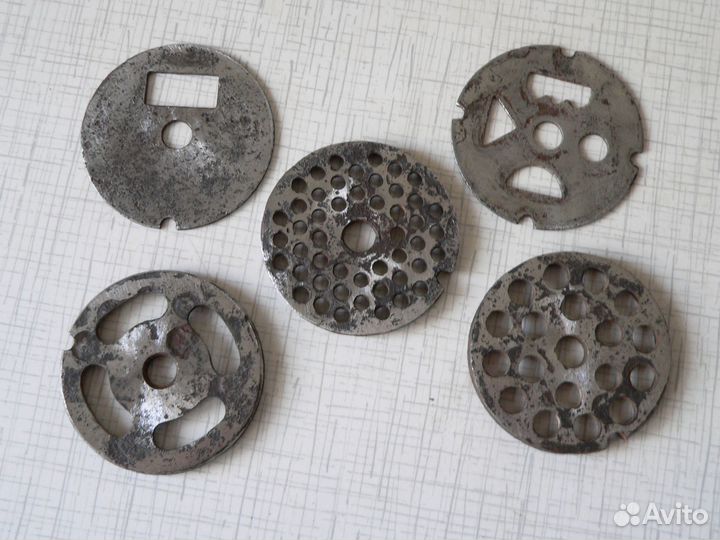 Сетка для мясорубки (комплект 5 штук) сделано СССР