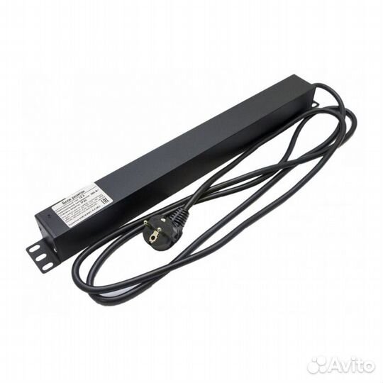 Hyperline SHE19-8IEC-S-2.5EU Блок розеток для 19