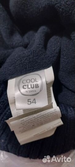 Комплект шапка и шарф для мальчика весна осень