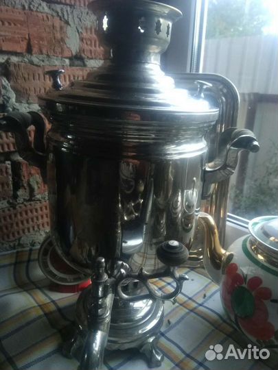 Самовар на дровах СССР