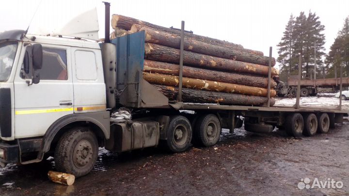 Перевозка кругляка, срубов, пиломатериалов