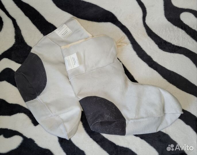 Носки меховые овчина. Новые. Размер 40-41