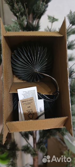 Шары новые h&m зелёные ёлочная игрушка