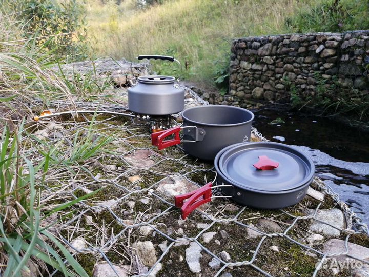 Складной Набор Туристической Посуды Доставка по РФ