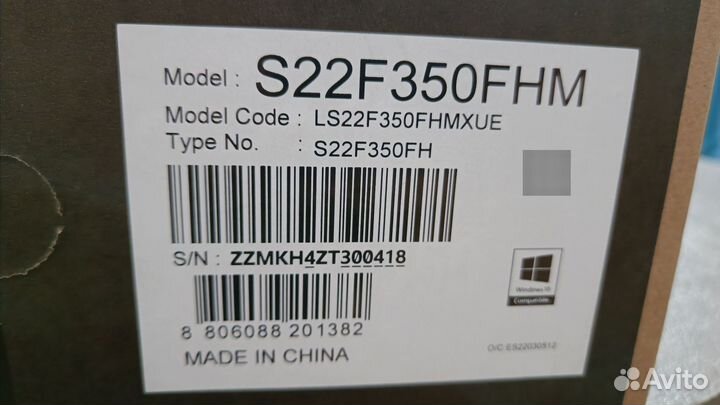 Монитор Samsung FullHD 22