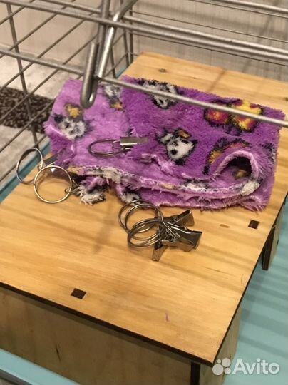 Клетка 58х40х40 см большая поилка и домик