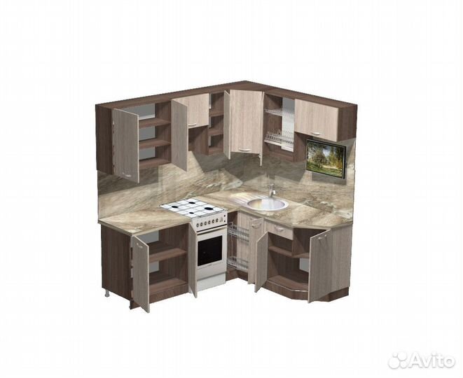 Кухня угловая