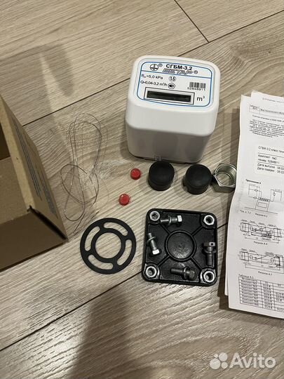 Газовый счетчик Бетар новый с нюансом