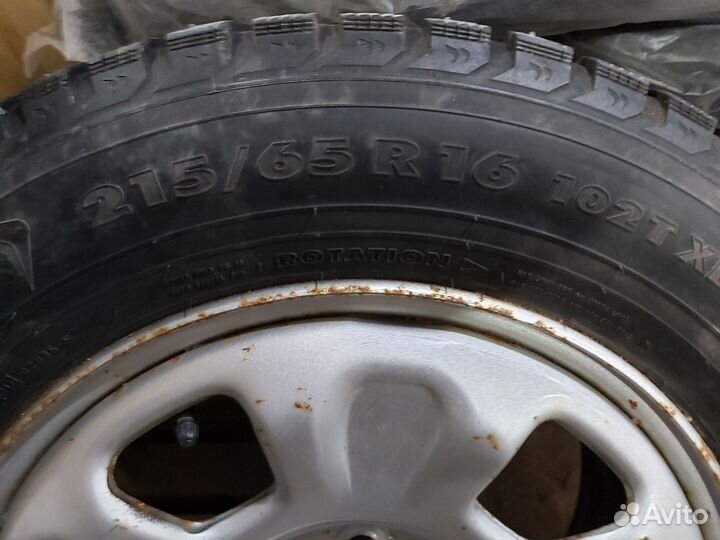 Колеса с шинами зимними hakkapeliita 215 65 R16