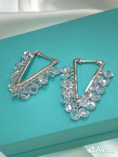 Серебряные серьги 925 пробы