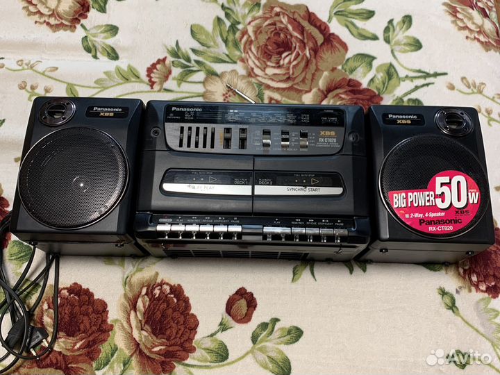 Магнитофон Panasonic для дома, дачи, гаража