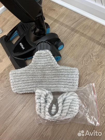 Вертикальный пылесос / паровая швабра kitfort