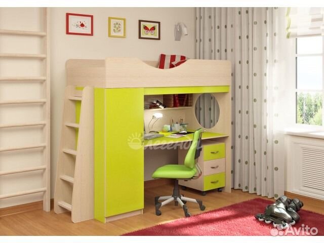 Кровать чердак