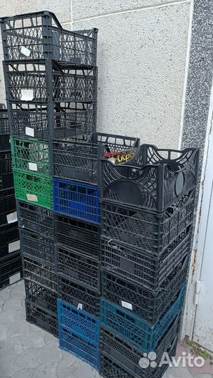 Пластиковые ящики