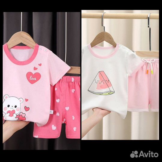 Летние комплекты для малышек
