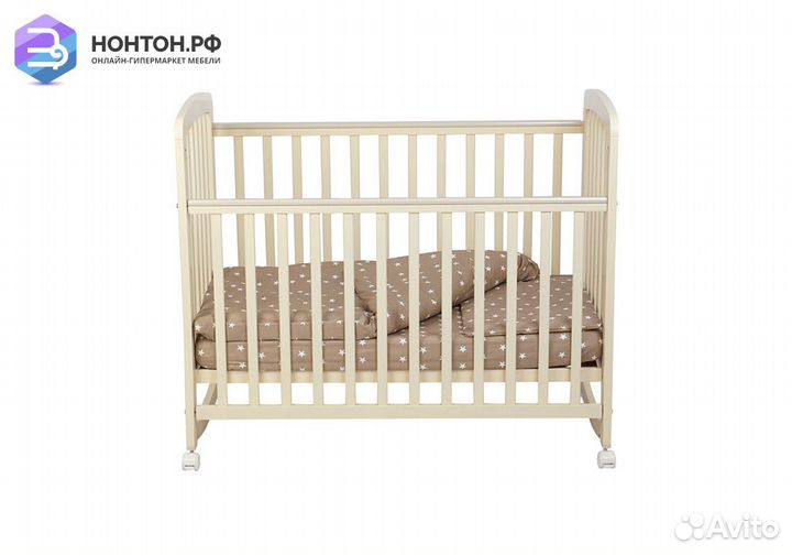 Кроватка детская Simple 304 бежевая