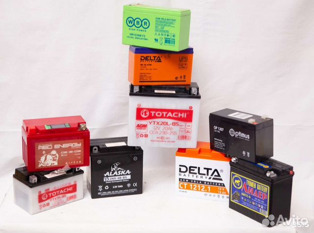 Мото Аккумуляторы