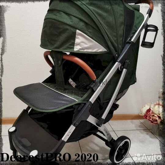 Коляска dearest 718 хакки прогулочная