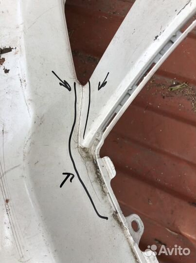 Бампер передний Toyota Land Cruiser Prado