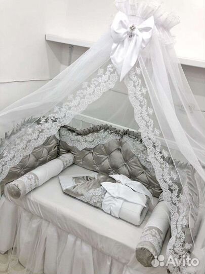 Новый комплект в кроватку