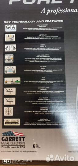 Металлодетектор garrett AT PRO