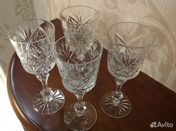 Фужер хрустальный СССР большой