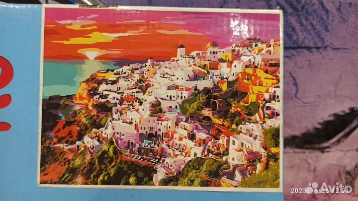 Картина по номерам новая