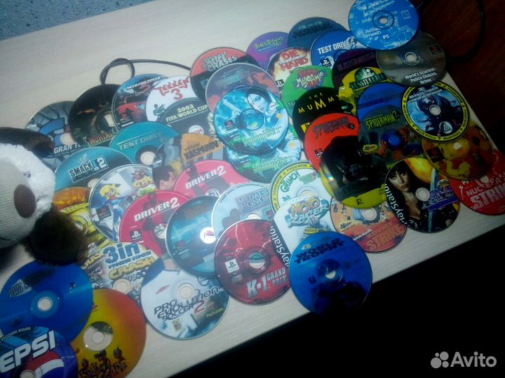 Диски на sony ps 1 (one)