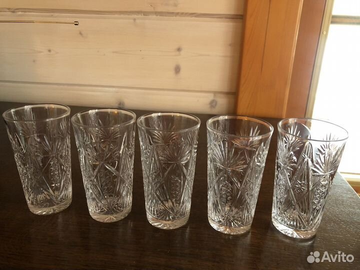 Ваза для фруктов конфетница хрусталь СССР