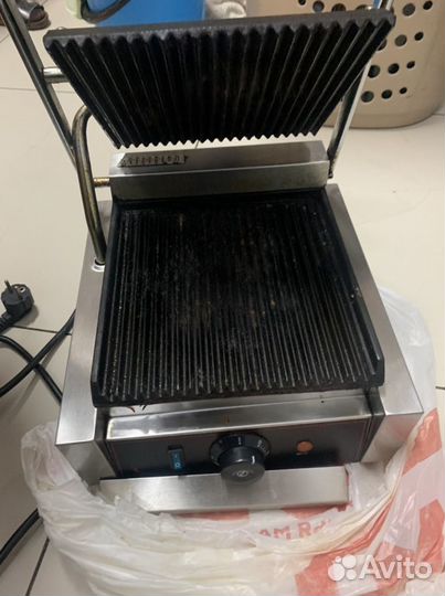 Контактный гриль бу
