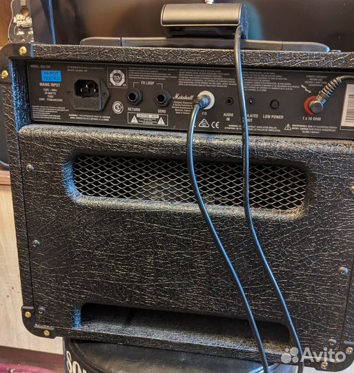 Гитарный ламповый marshall DSL1 combo
