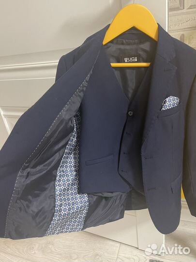 Костюм для школы синий