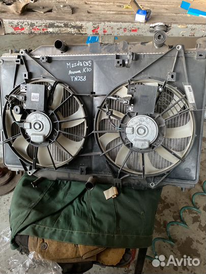 Диффузор с вентиляторами мазда сх5