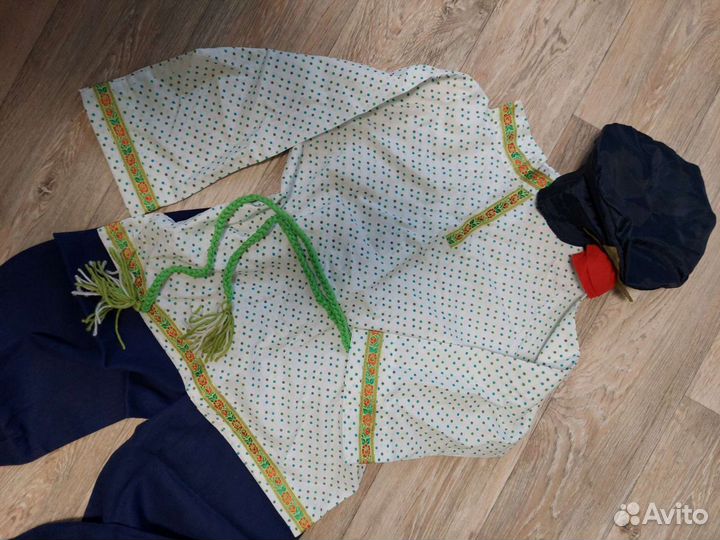 Костюм детский карнавальный, русский, прокат