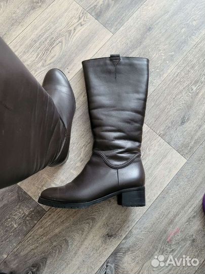 Сапоги зимние натуральные 39 р