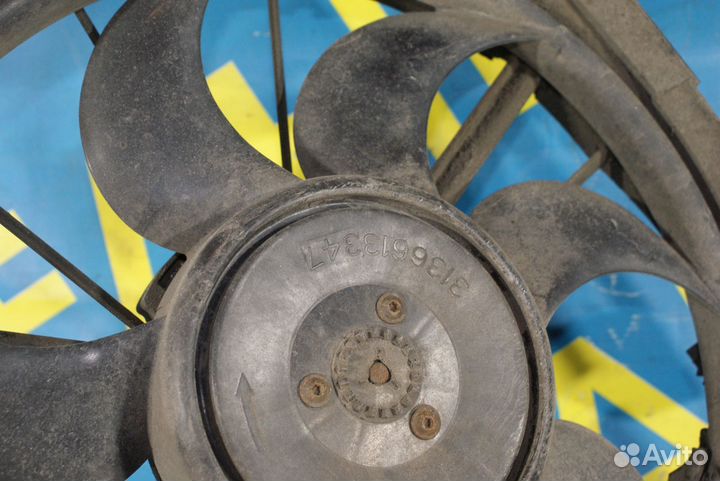 Вентилятор радиатора Renault logan