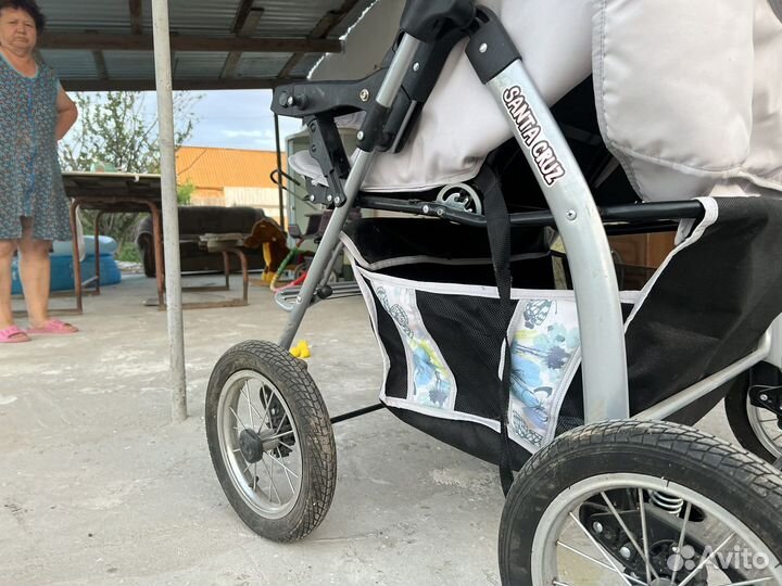 Коляска для двойни santa cruz