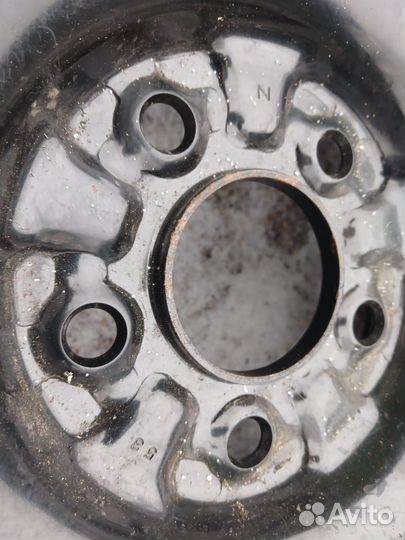Диск новый штампованный R17 Nissan 1 штука