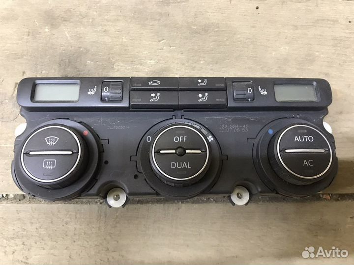 Блок управления климатом Volkswagen Golf 5
