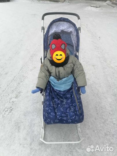 Санки коляска