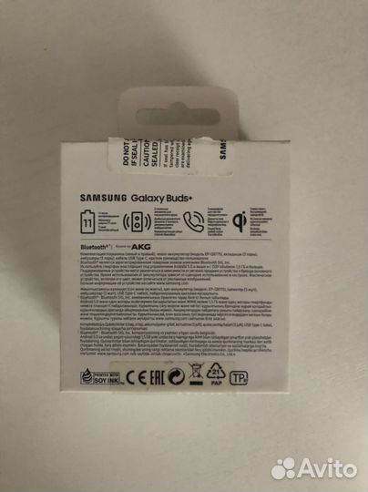 Беспроводные наушники Samsung Galaxy Buds+